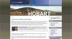 Desktop Screenshot of discoverhobart.com